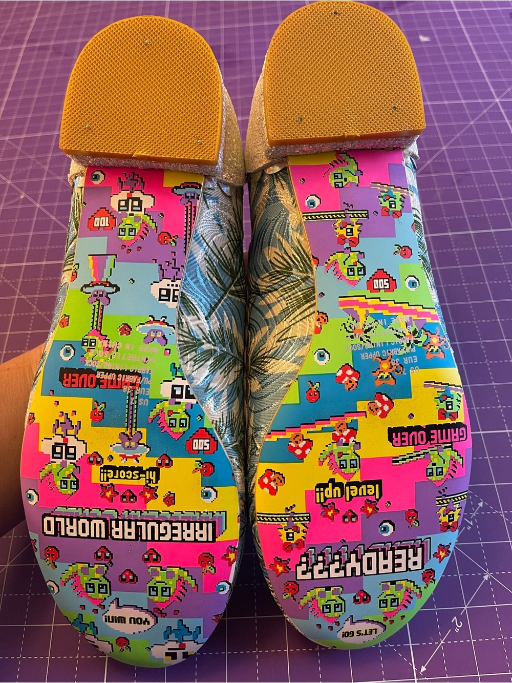 NWOB Irregular Choice Sulu Flats Size 38. - Picture 3 of 4